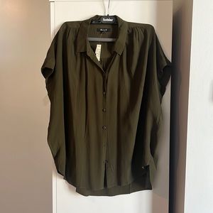 Madewell short sleeve blouse